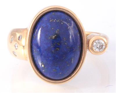 Lapis Lazuli-Damenring - Antiques, art and jewellery