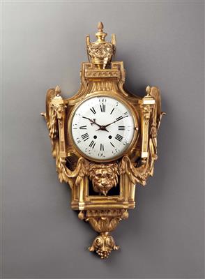 Carteluhr im Empirestil 2. Hälfte 19. Jh. - Antiques, art and jewellery
