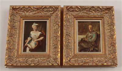Kaiser Wilhelm II. und Kaiserin Auguste Viktoria - Arte, antiquariato e gioielli