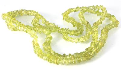 Peridot-Halskette - Antiques, art and jewellery