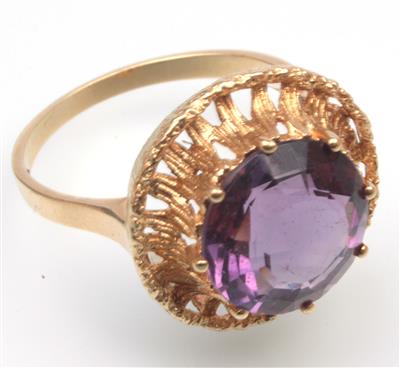 Amethyst Ring - Umění, starožitnosti, šperky