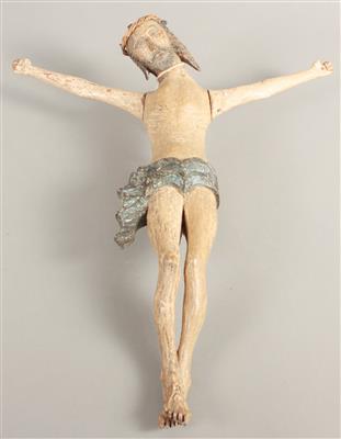 Christuskorpus alpenländisch 19. Jh. - Kunst, Antiquitäten und Schmuck