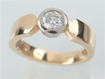 Brillantsolitär 0,54 ct - Antiques, art and jewellery