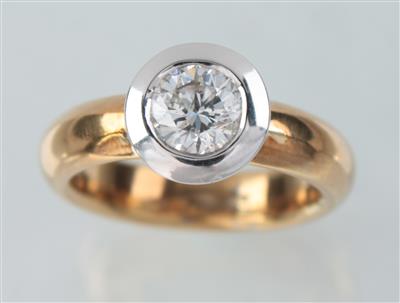 Brillantsolitär ca. 1 ct - Exklusive Juwelen und Antiquitäten