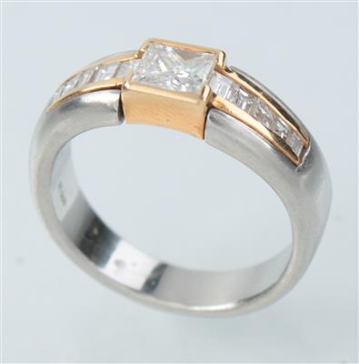 Diamantdamenring - Antiques, art and jewellery