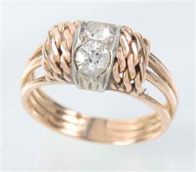 Diamant-Damenring - Antiques, art and jewellery