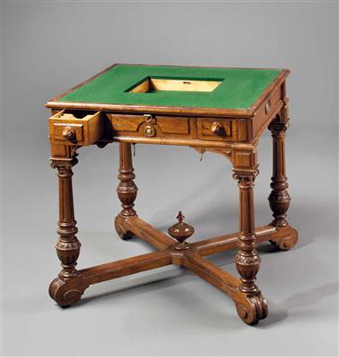 Historismus-Spieltisch - Kunst, Antiquitäten und Schmuck