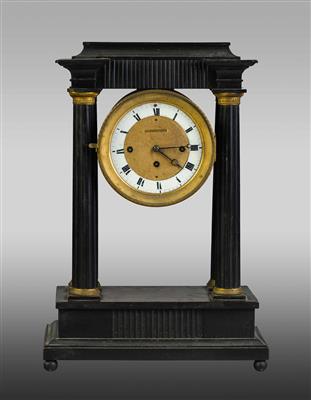 Biedermeier Kommodenuhr um 1830 - Kunst, Antiquitäten und Schmuck