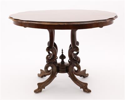 Ovaler Tisch 2. Hälfte 19. Jh. - Kunst, Antiquitäten und Schmuck