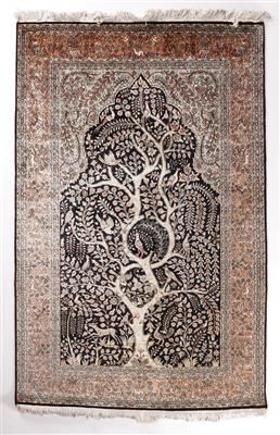 Kaschmir Seide ca. 213 x 139 cm - Antiques, art and jewellery