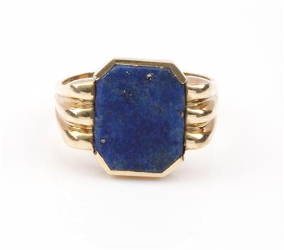 Lapis Lazuli-Ring - Antiques, art and jewellery
