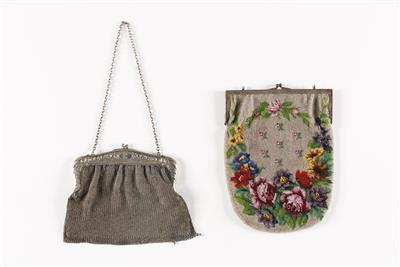 2 Damenhandtaschen Anfang 20 Jh. - Arte, antiquariato e gioielli