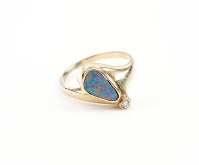 Opal Brillantdamenring - Umění, starožitnosti, šperky