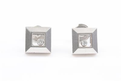 Chopard Happy Diamonds Icons Square - Ohrstecker - Kunst, Antiquitäten und Schmuck