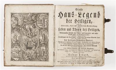 Buch "Große Haus-Legend der Heiligen, - Antiques, art and jewellery