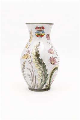 Bodenvase Schule Schleiss Gmunden um 1920/30 - Antiques, art and jewellery