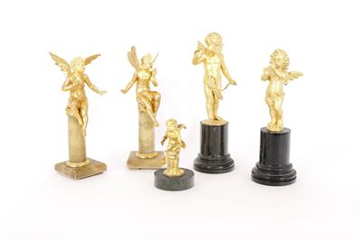 5 Zierfiguren - Antiques, art and jewellery