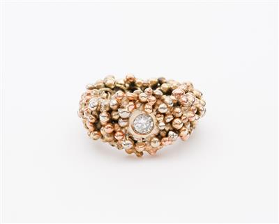 Brillant Designerring ca. 0,40 ct - Arte, antiquariato e gioielli