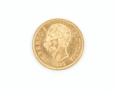 Goldmünze 20 Lire - Umění, starožitnosti, šperky