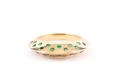 Smaragd Saphirring - Umění, starožitnosti, šperky