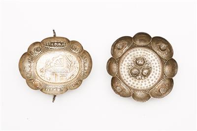 2 Aufsatzschalen, 2 Schalen um 1900 - Antiques, art and jewellery