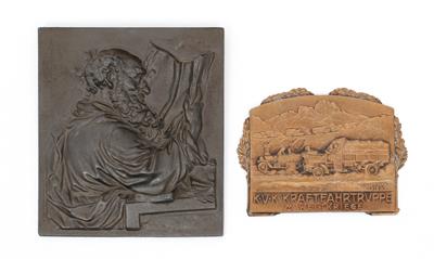 2 Reliefs - Antiques and art