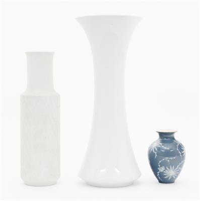 3 verschiedene Vasen - Antiques and art