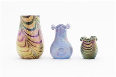 3 Vasen in der Art des Jugendstils - Antiques and art