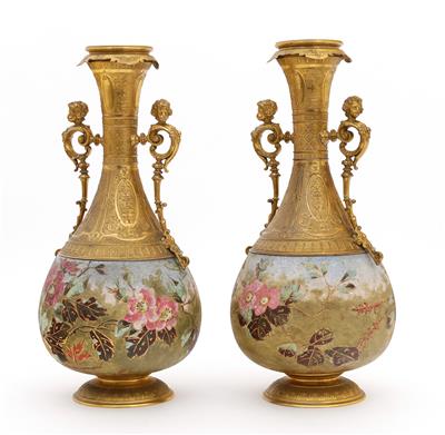 Paar Vasen in klassizistischer Stilform 20. Jh. - Kunst und Antiquitäten