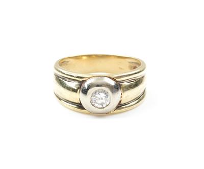 Brillantring, ca. 0,35 ct - Jewellery and watches