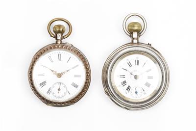 2 Stk. Taschenuhren - Jewellery and watches