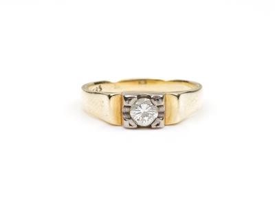 Brillantring, ca. 0,30 ct - Jewellery and watches