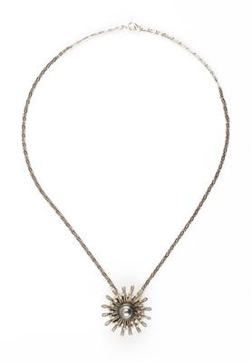 Brillantcollier zus. ca. 0,65 ct - Klenoty a náramkové