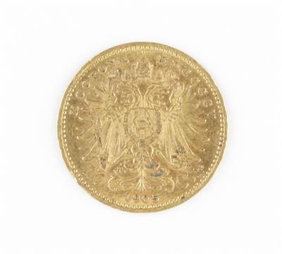 Goldmünze 10 Kronen - Schmuck und Uhren