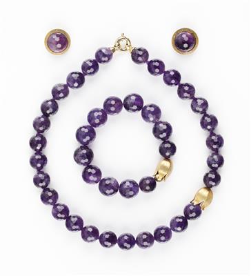 Amethystschmuckset - Jewellery and watches