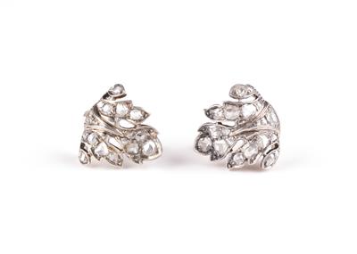 Diamantrauten Ohrringe zus. ca. 0,90 ct - Schmuck und Uhren