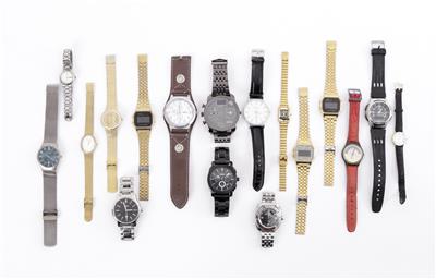 23 Armbanduhren - Jewellery and watches