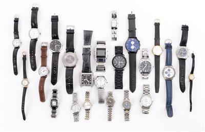 24 Armbanduhren - Jewellery and watches