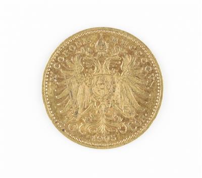 Goldmünze 10 Kronen - Klenoty a náramkové