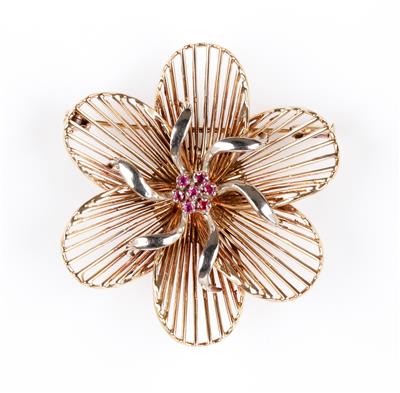 Brosche Blume - Jewellery