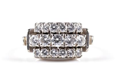 Brillantring zus. ca. 1,40 ct - Schmuck und Uhren