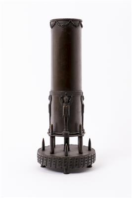 Militaria-Vase, sogenannte Schützengrabenarbeit, Erinnerungsstück an den Ersten Weltkrieg - Kunst und Antiquitäten
