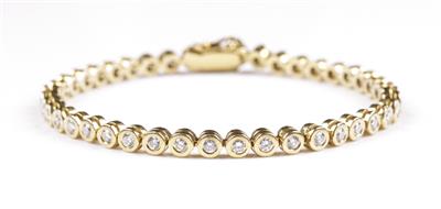 Riviere Brillantarmband zus. ca. 2,15 ct - Jewellery