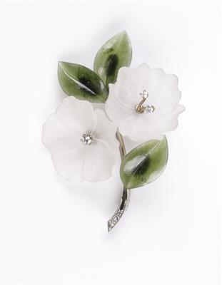 Brillant Blütenbrosche - Jewellery and watches