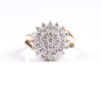 Brillantdamenring zus. ca. 1,70 ct - Jewellery and watches