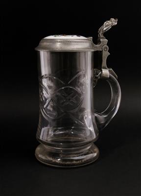 Bierkrug "Hoch lebe der Bäcker", um 1900 - Arte e antiquariato