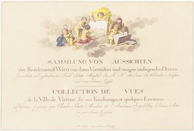 Mappe Alt-Wiener Veduten - Kunst und Antiquitäten