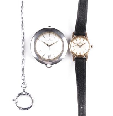 Eterna Matic, Taschenuhr und Damenarmbanduhr - Schmuck und Uhren