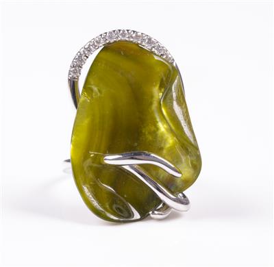 Brillant Designerring - Jewellery and watches