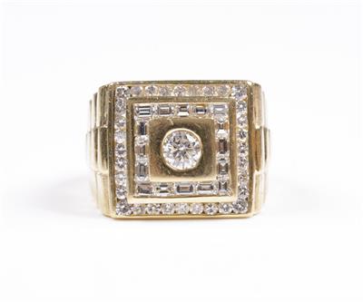 Brillant- Diamantring zus. ca. 2,25 ct - Gioielli